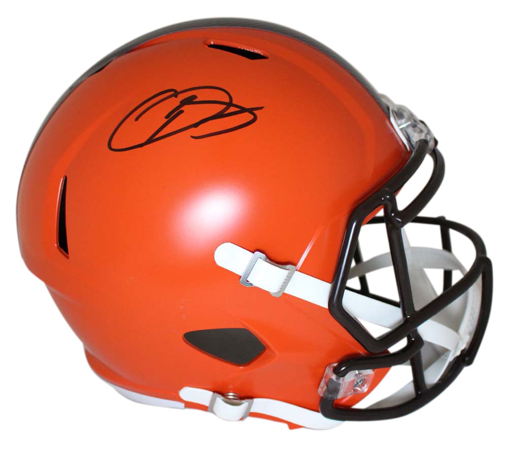 Odell Beckham Jr Signed Cleveland Browns Replica Speed Helmet – JSA Authenticated-Powers Sports Memorabilia
