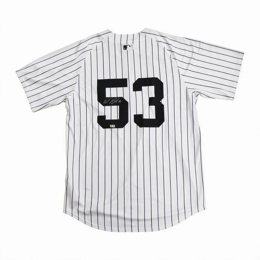 David Bednar New York Yankees Signed Nike Replica Jersey-Powers Sports Memorabilia