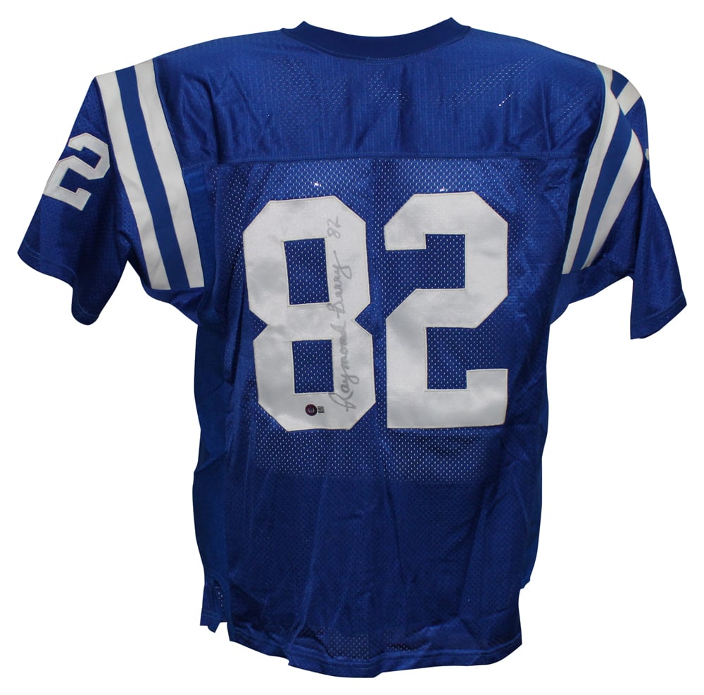 Raymond Berry Baltimore Colts Signed Jersey - Wilson Proline Blue 48 Beckett-Powers Sports Memorabilia