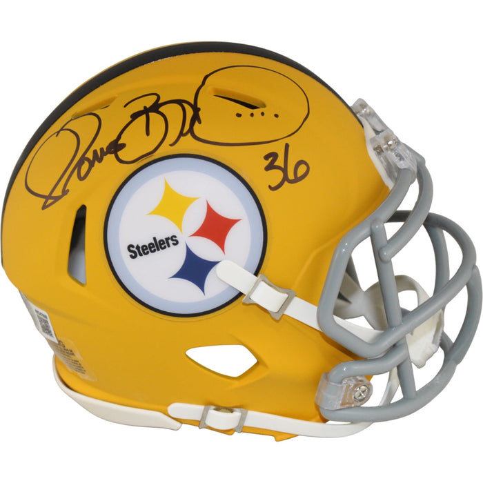 Jerome Bettis Signed Pittsburgh Steelers 25 Alt Mini Helmet – Beckett Authenticated-Powers Sports Memorabilia
