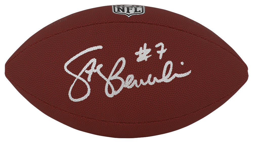 Steve Beuerlein Autographed Wilson Limited Full Size NFL Football-Powers Sports Memorabilia