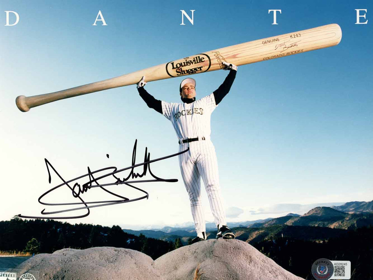 Dante Bichette Colorado Rockies Signed 8x10 Photo - Beckett Beckett-Powers Sports Memorabilia