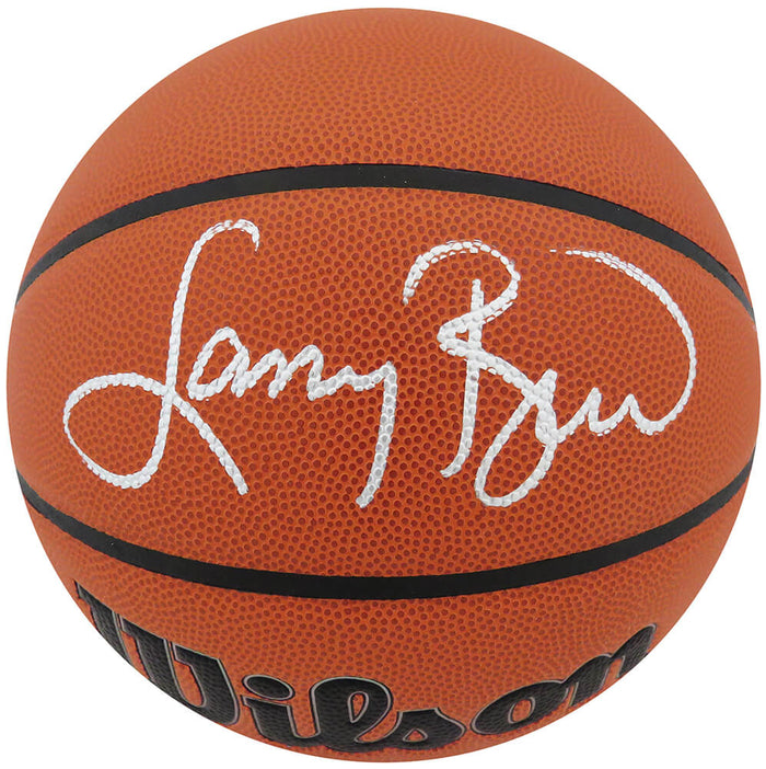 Larry Bird Autographed Wilson Indoor/Outdoor NBA Basketball-Powers Sports Memorabilia