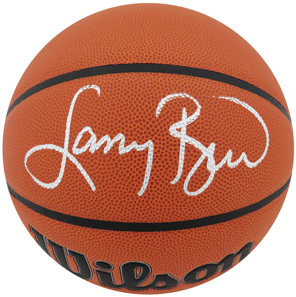 Larry Bird Autographed Wilson Indoor/Outdoor NBA Basketball-Powers Sports Memorabilia