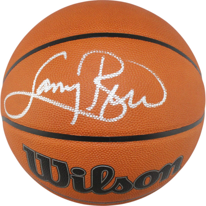 Larry Bird Signed Boston Celtics Wilson Basketball – Beckett Witness Authenticated-Powers Sports Memorabilia