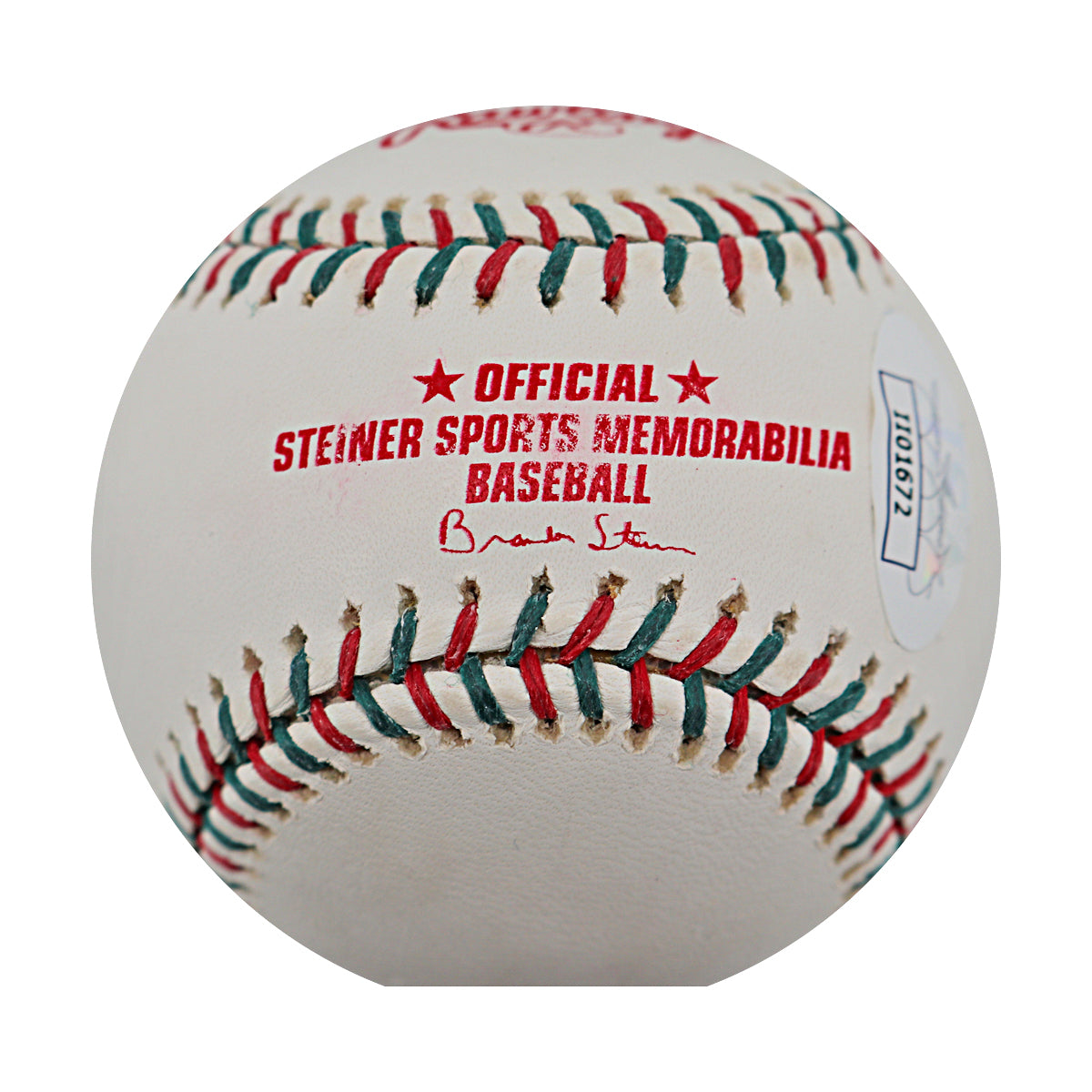 Paul Blair New York Yankees Baltimore Orioles Signed Rawlings Steiner Holiday Baseball (JSA Holo #II01672)-Powers Sports Memorabilia