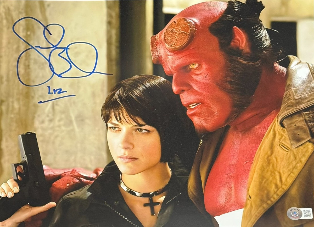 Selma Blair Hellboy Signed 11x14 Photo - Liz Beckett Beckett - 54307-Powers Sports Memorabilia