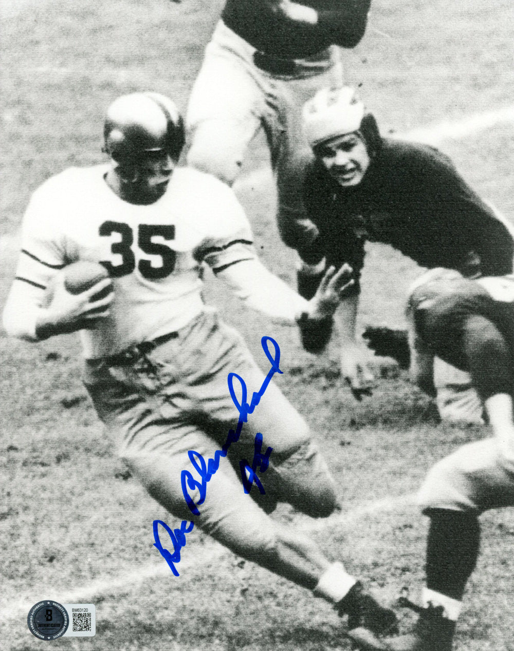 Doc Blanchard Army Black Knights Signed 8x10 Photo - Beckett Beckett-Powers Sports Memorabilia