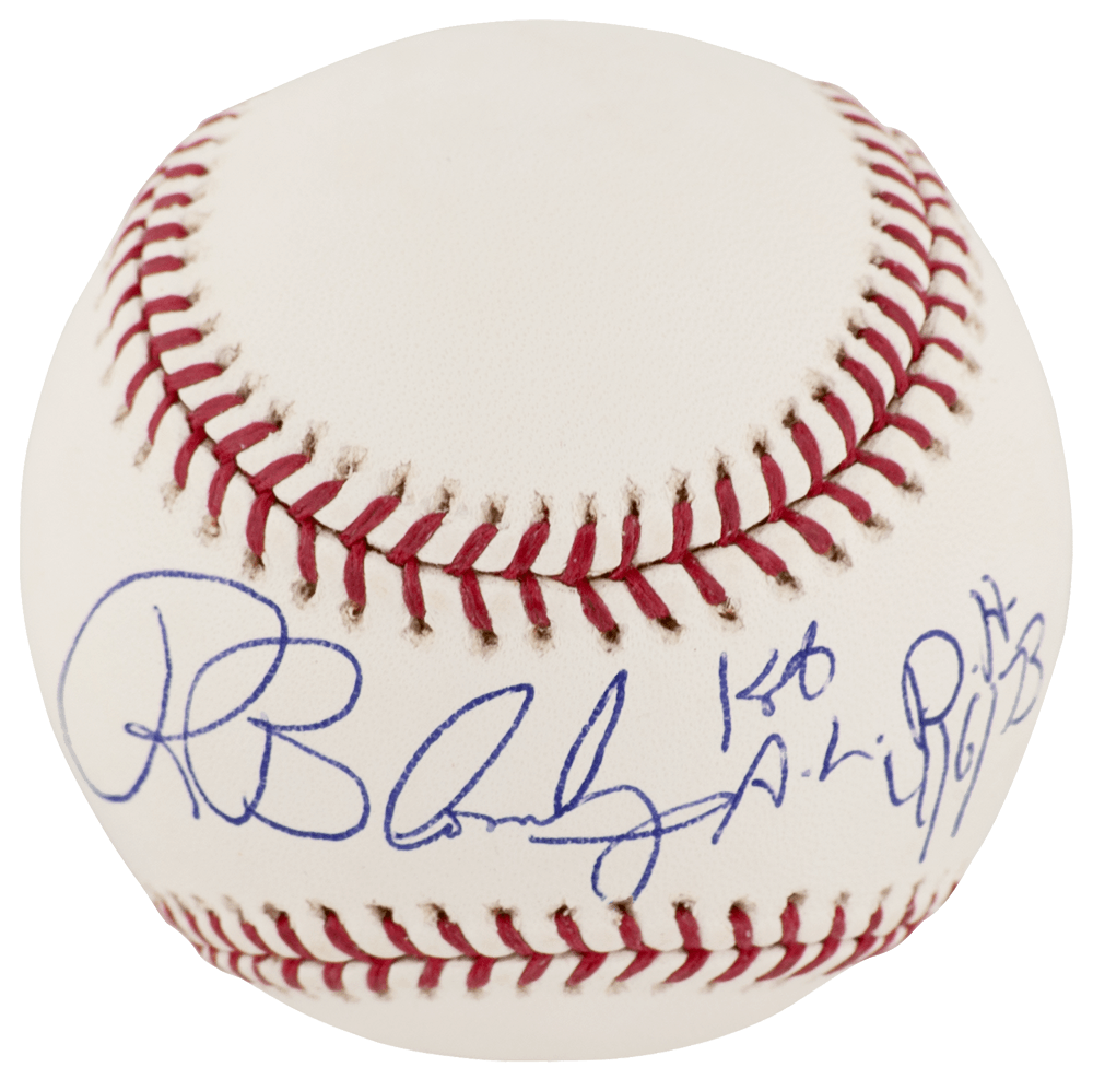 Ron Blomberg Autographed Rawlings (Selig) MLB Baseball w/ 1st DH-Powers Sports Memorabilia