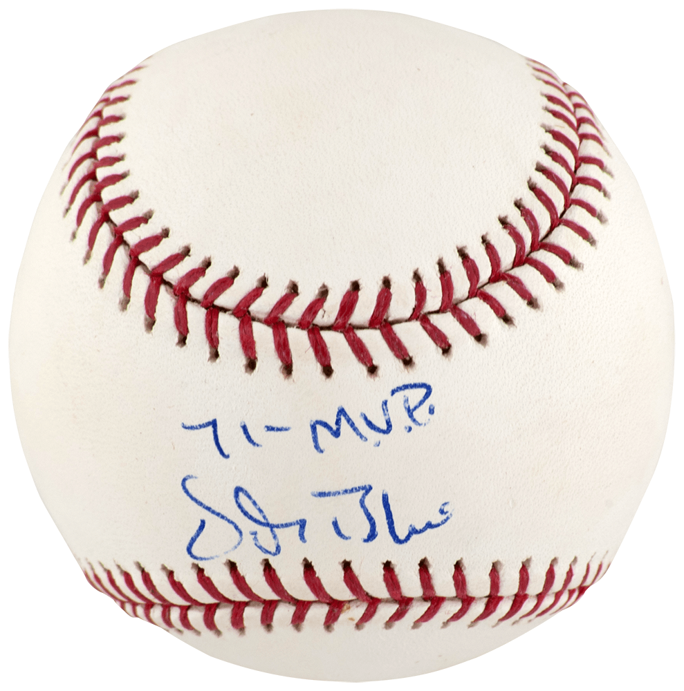 Vida Blue Autographed Rawlings (Selig) MLB Baseball with 71 MVP-Powers Sports Memorabilia