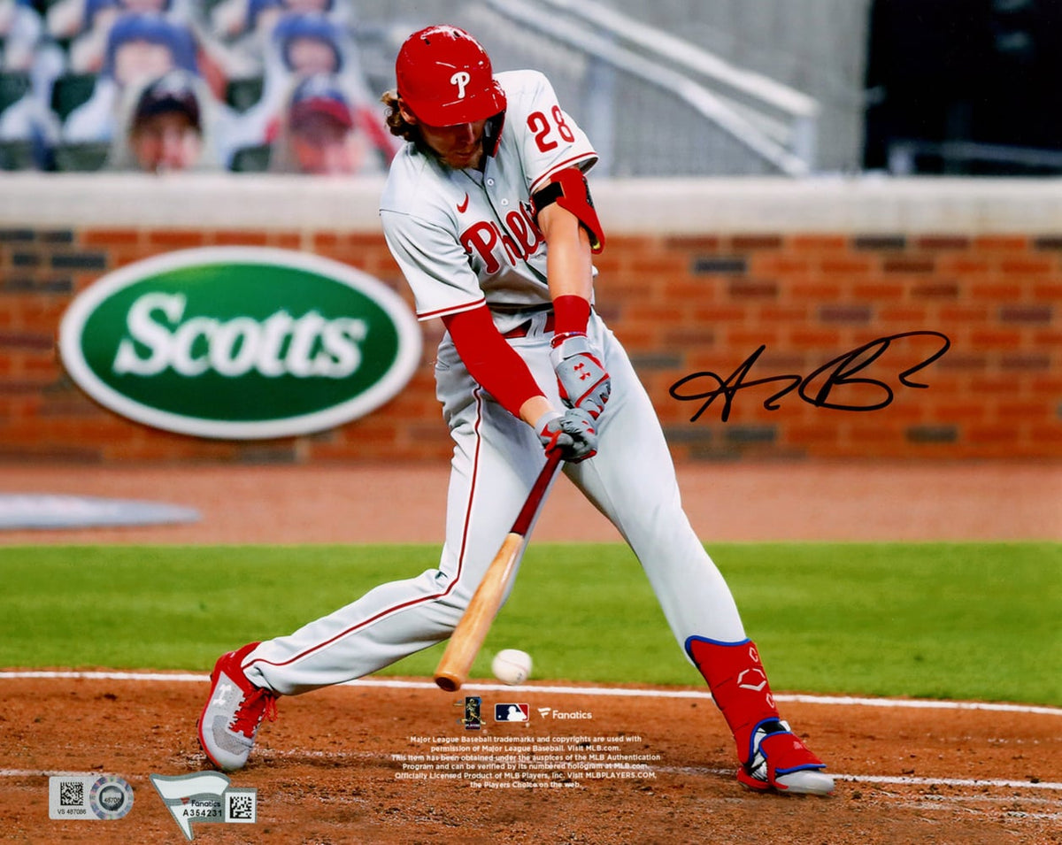Alec Bohm Philadelphia Phillies Signed 8x10 Photo - Photograph Fanatics-Powers Sports Memorabilia