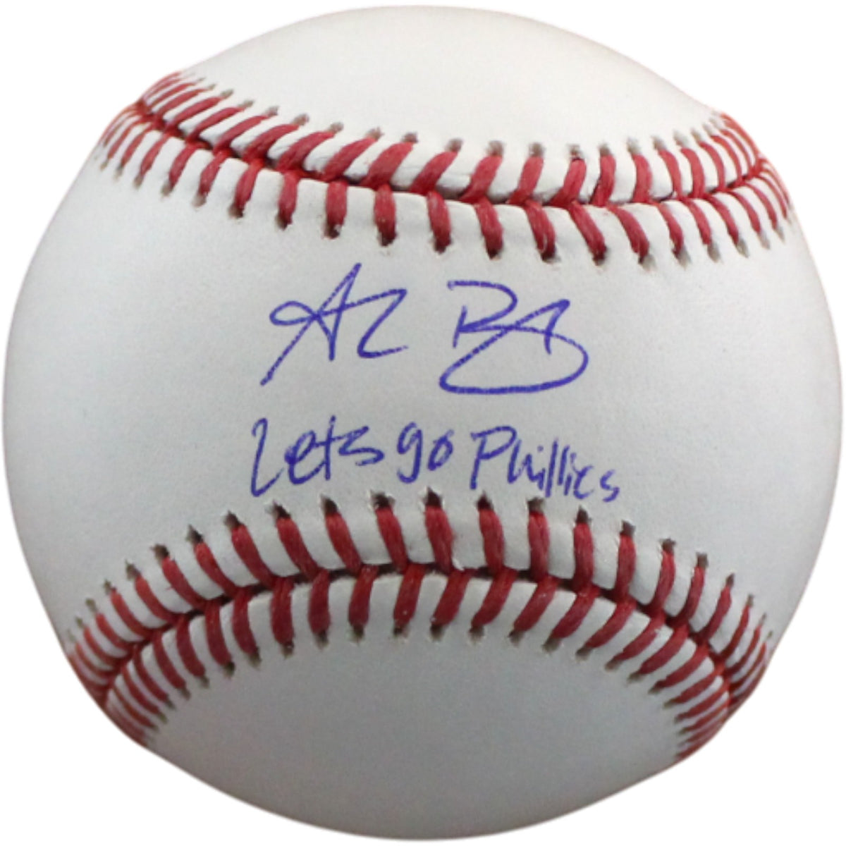 Alec Bohm Philadelphia Phillies Signed Baseball - OML Baseball Insc. Beckett Beckett - 54465-Powers Sports Memorabilia