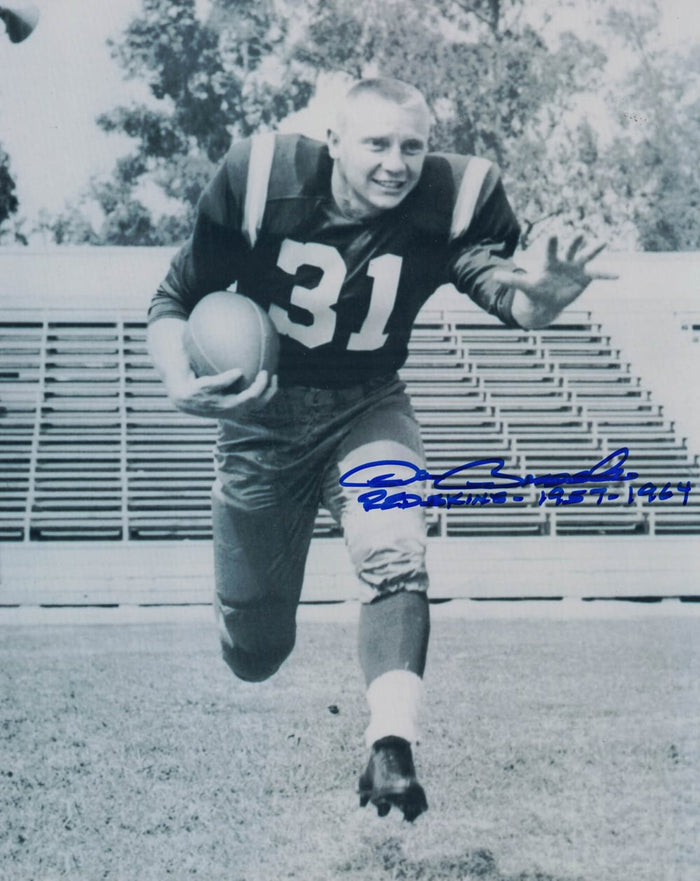 Don Bosseler Signed Washington Redskins 8x10 Photo-Powers Sports Memorabilia