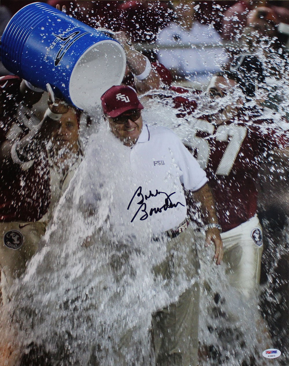 Bobby Bowden Florida State Seminoles Signed 16x20 Photo Beckett-Powers Sports Memorabilia