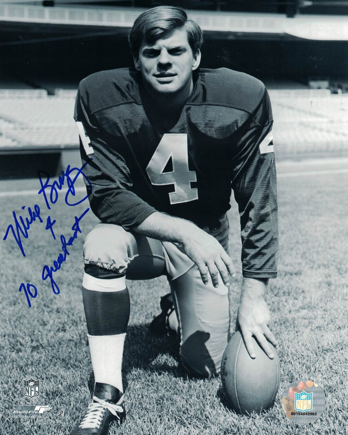 Mike Bragg Signed Washington Redskins 8x10 Photo 70 Greatest-Powers Sports Memorabilia