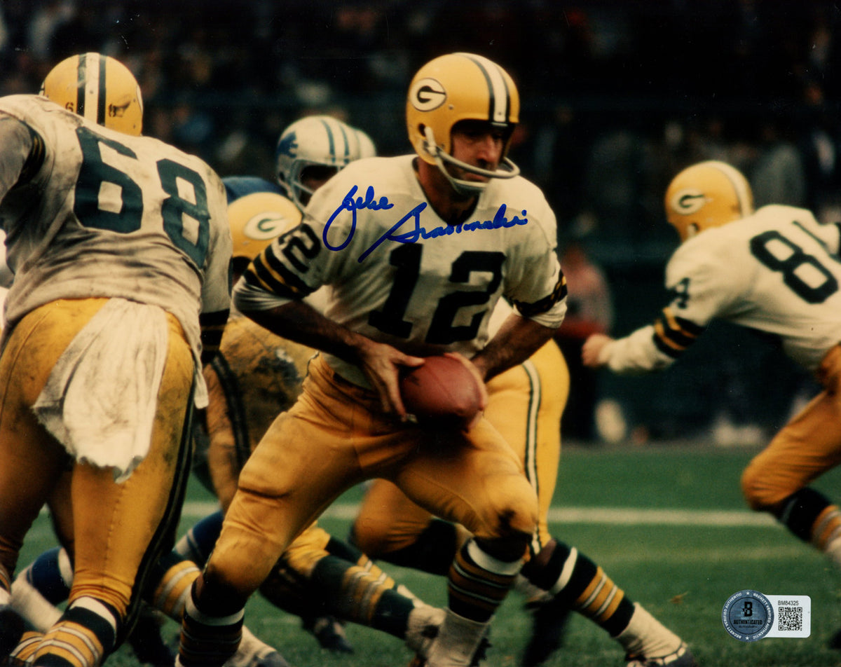 Zeke Bratkowski Green Bay Packers Signed 8x10 Photo - Beckett Beckett-Powers Sports Memorabilia