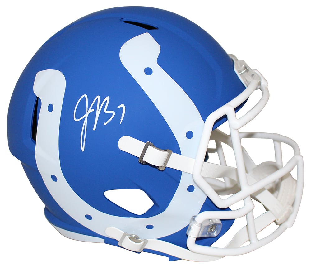Jacoby Brissett Signed Indianapolis Colts AMP Replica Helmet – JSA Authenticated-Powers Sports Memorabilia
