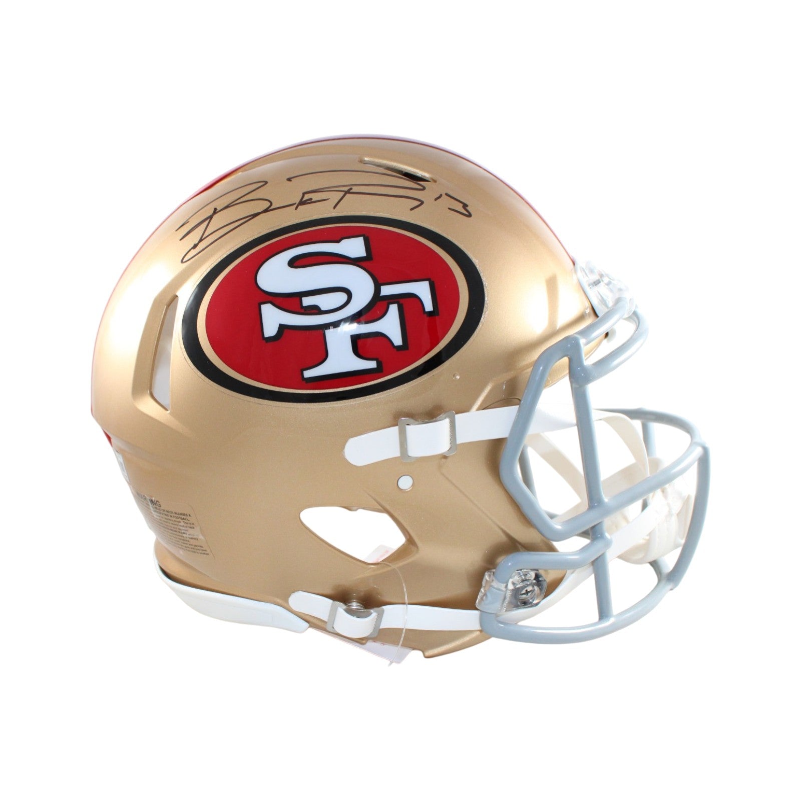 Brock Purdy San Francisco 49ers Signed Helmet Proline-Powers Sports Memorabilia