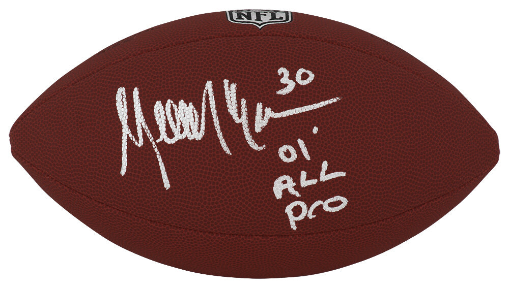 Mike Brown Autographed Wilson Limited Full Size NFL Football w/ 01 All Pro