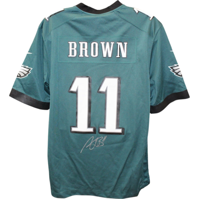 AJ Brown Signed Philadelphia Eagles Super Bowl LIX XL Jersey – Beckett Authenticated-Powers Sports Memorabilia