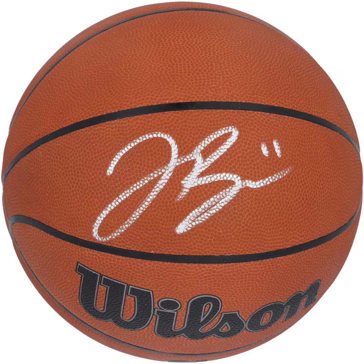 Jalen Brunson New York Knicks Signed Wilson I/O Basketball-Powers Sports Memorabilia