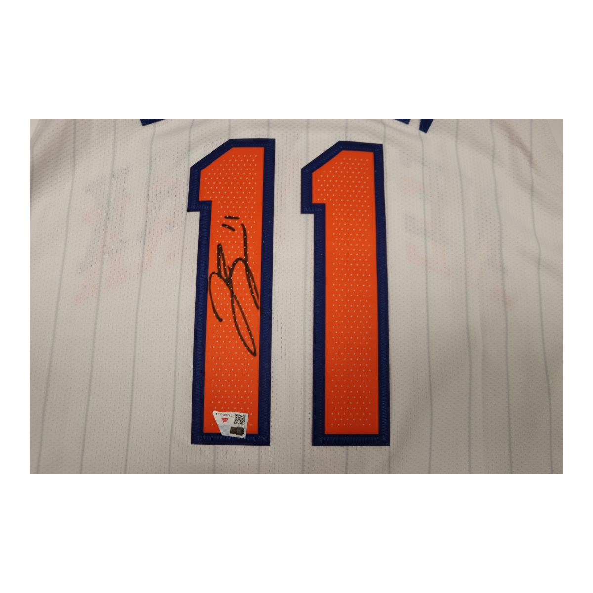 Jalen Brunson New York Knicks Signed City Edition Jersey (Fanatics COA)-Powers Sports Memorabilia