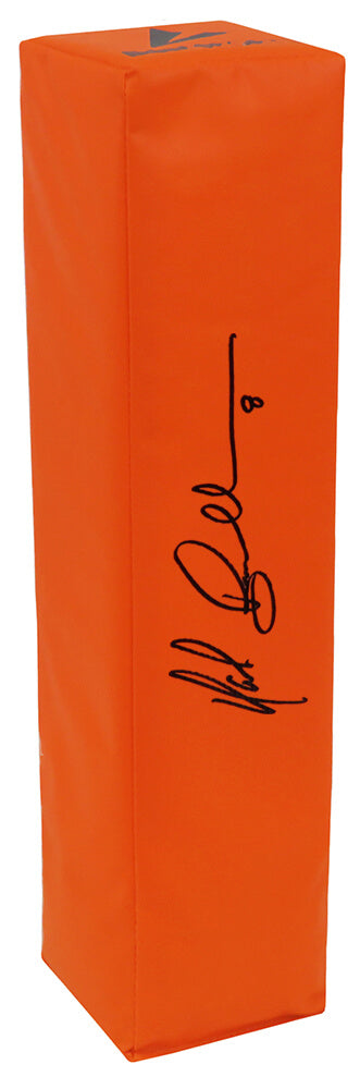 Mark Brunell Autographed BSN Orange Football Endzone Football Pylon