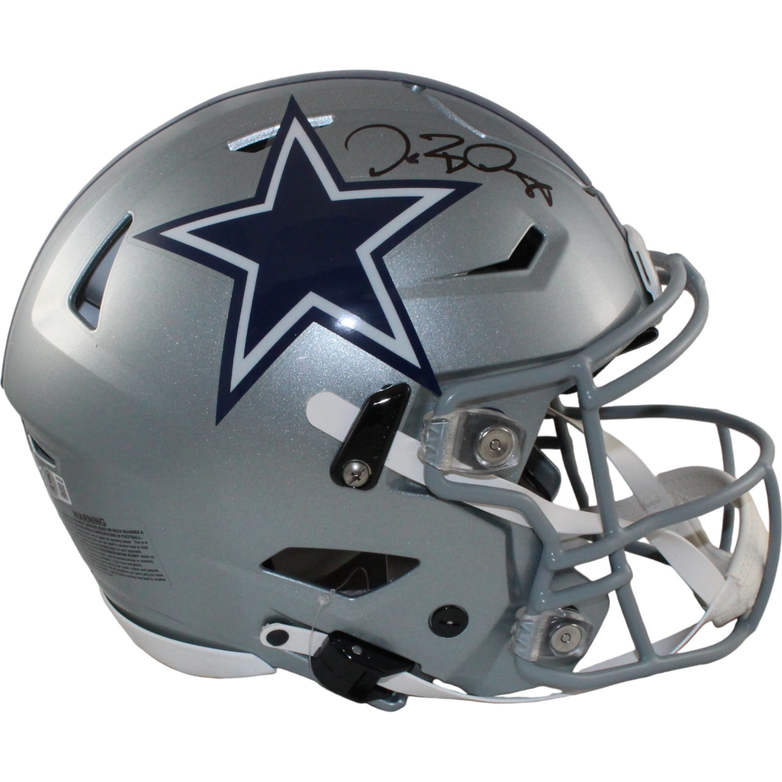 Dez Bryant Signed Dallas Cowboys SpeedFlex Helmet – Beckett Witness Authenticated-Powers Sports Memorabilia