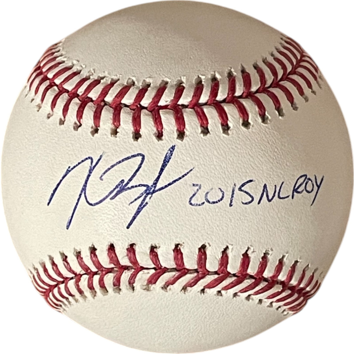Kris Bryant Chicago Cubs Signed Baseball - OML Baseball 2015 NL ROY Beckett Beckett-Powers Sports Memorabilia