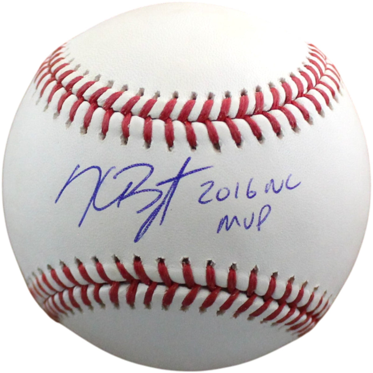 Kris Bryant Chicago Cubs Signed Baseball - OML Baseball 16 NL MVP Fanatics-Powers Sports Memorabilia