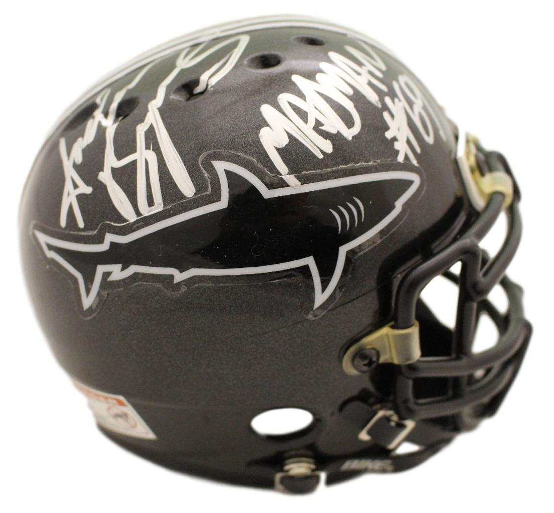 Andrew Bryniarski Any Given Sunday Sharks Signed Mini Helmet Madman JSA SKU 11191-Powers Sports Memorabilia