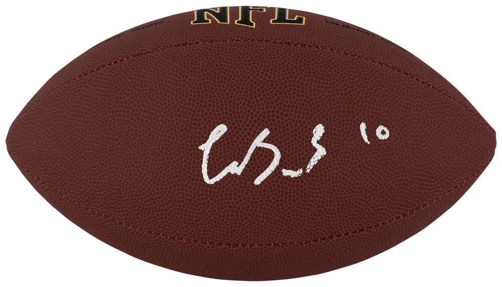 Luther Burden III Autographed Wilson NFL Super Grip Full Size Football-Powers Sports Memorabilia