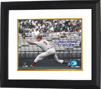 Frank Howard Autographed Washington Senators 8 x 10 Photograph Custom Framing with 4X All Star- MLB Authenticated Hologram-Powers Sports Memorabilia