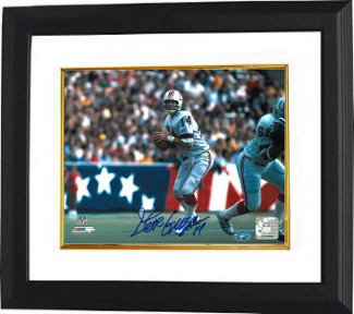 Steve Grogan Autographed New England Patriots 8 x 10 Photograph Custom Framing-Powers Sports Memorabilia