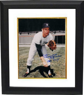 Stan Bahnsen Autographed New York Yankees 8 x 10 Photograph 1968 ROY Custom Framing-Powers Sports Memorabilia