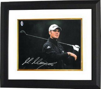 Martin Kaymer Autographed 11 x 14 Photograph Custom Framing - PSA Hologram-Powers Sports Memorabilia