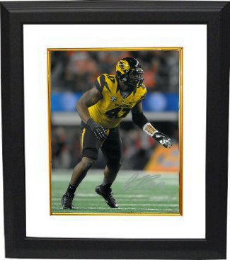 Kony Ealy Autographed Missouri Tigers 8 x 10 Photograph Custom Framing-Powers Sports Memorabilia