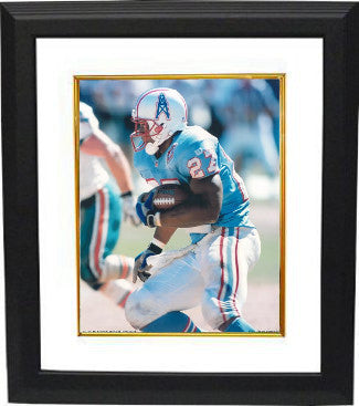 Eddie George Tennessee Titans/Oilers 8 x 10 Photograph Custom Framing-Powers Sports Memorabilia