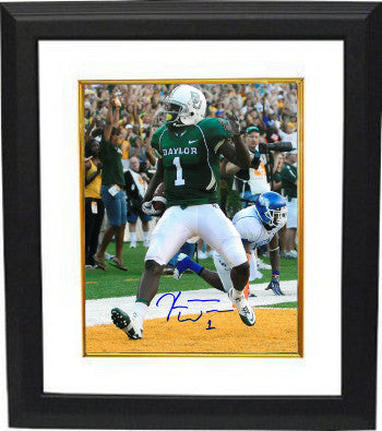 Kendall Wright Autographed Baylor Bears 8 x 10 Photograph #1 Custom Framing -COAming-Powers Sports Memorabilia