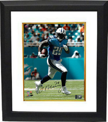DeMarco Murray Autographed Tennessee Titans 16 x 20 Photos #29 Custom Framing - Murray Hologram-Powers Sports Memorabilia