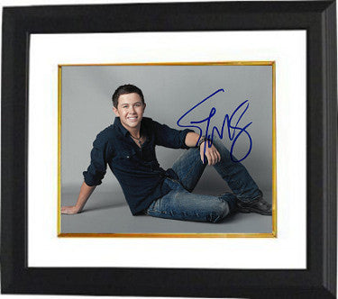 Scotty McCreery Autographed 8 x 10 Photograph Custom Framing - JSA HOLOGRAM-Powers Sports Memorabilia