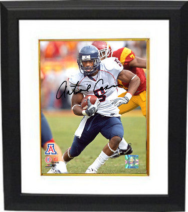 Antoine Cason Autographed Arizona Wildcats College NCAA 8 x 10 Photograph Custom Framing - Tri-Star Hologram-Powers Sports Memorabilia