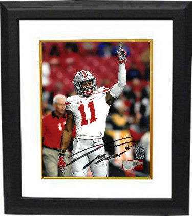 Vonn Bell Autographed Ohio State Buckeyes 8 x 10 Photograph Custom Framing #11- VB11 Authentic Hologram-Powers Sports Memorabilia