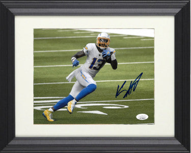 Keenan Allen Autographed Los Angeles/San Diego Chargers 8 x 10 Photograph Custom Framing- JSA Witnessed-Powers Sports Memorabilia