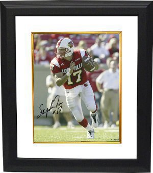 Stefan Lefors Autographed Louisville Cardinals 8 x 10 Photograph Custom Framing-Powers Sports Memorabilia