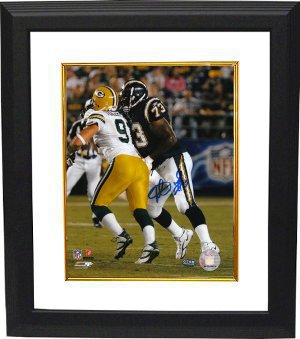 Marcus McNeill Autographed San Diego Chargers 8 x 10 Photograph Custom Framing - GTSM Hologram-Powers Sports Memorabilia