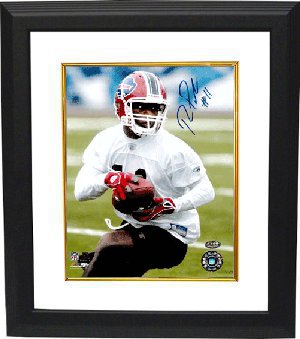 Roscoe Parrish Autographed Buffalo Bills 8 x 10 Photograph Custom Framing - GTSM Hologram-Powers Sports Memorabilia