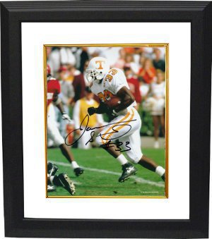 James Stewart Autographed Tennessee Volunteers 8 x 10 Photograph Custom Framing #33 - COA-Powers Sports Memorabilia