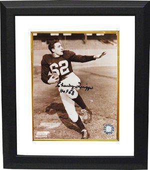 Charley Trippi Autographed Chicago Cardinals 8 x 10 Photograph Custom Framing with HOF 68-Powers Sports Memorabilia