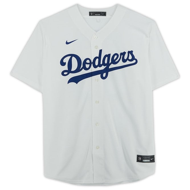 Autographed Mookie Betts Los Angeles Dodgers (White #50) Nike Jersey - Beckett-Powers Sports Memorabilia